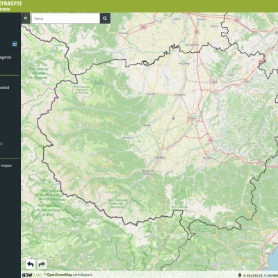 Nell'immagine lo screenshot del sito Visualizzatore archivio stradale Nell'immagine lo screenshot del sito Visualizzatore archivio stradale